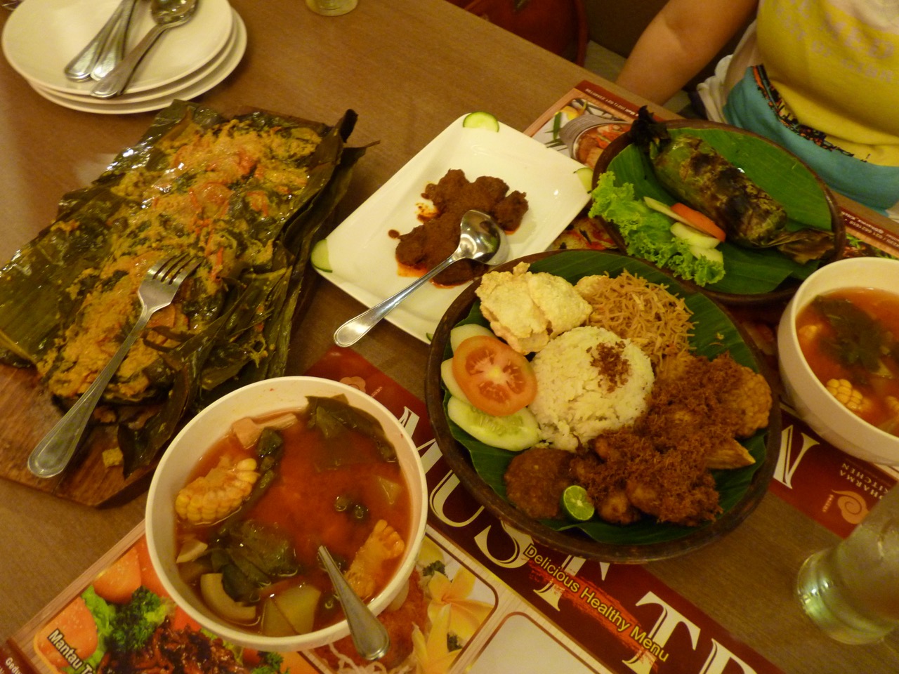 Vegan versions of traditional Indonesian dishes