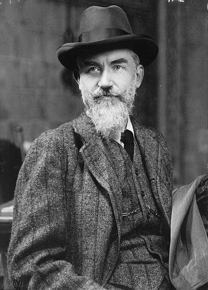 George Bernard Shaw (1856-1950), via Wikimedia