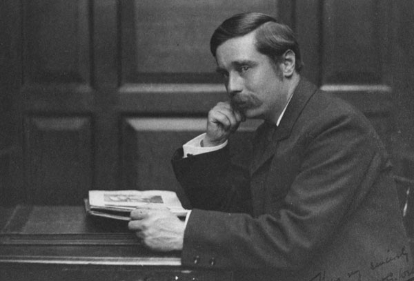 H.G. Wells (1866-1946), via Wikimedia