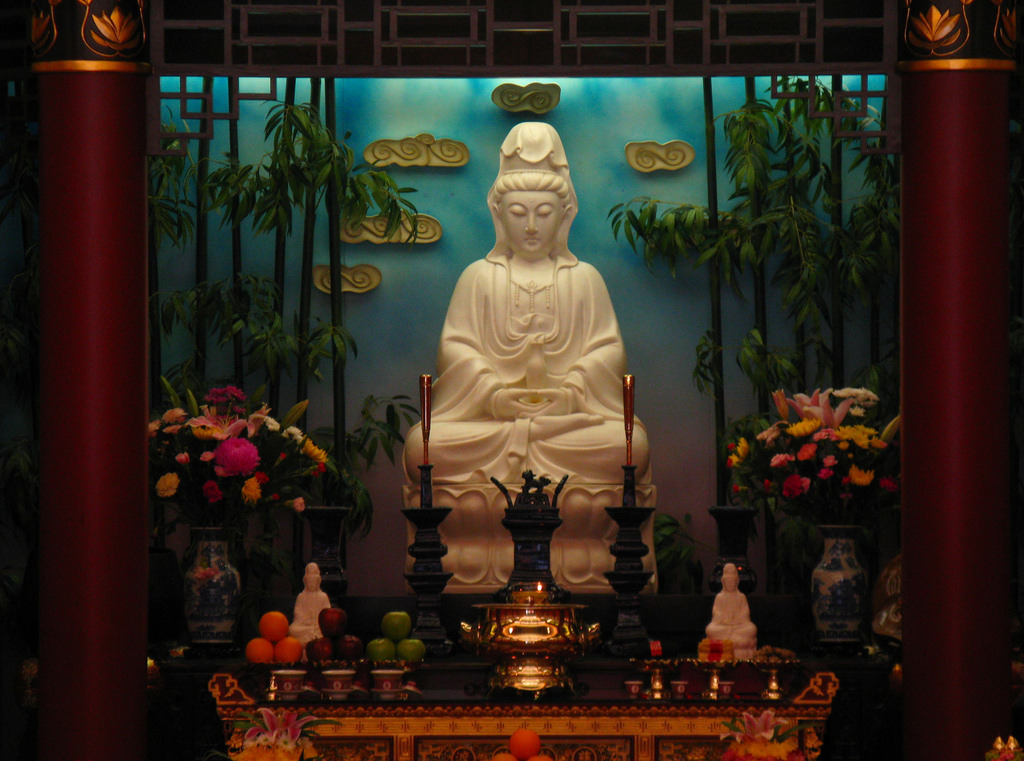 Kuan Yin, the bodhisattva of compassion (photo credit: non-euclidean photography, used under CC BY-NC 2.0)